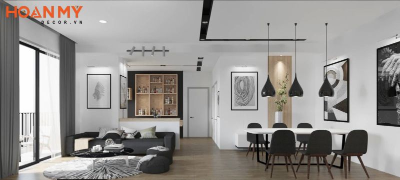 Thiết kế nội thất chung cư tối giản là sự lựa chọn vô cùng thông minh